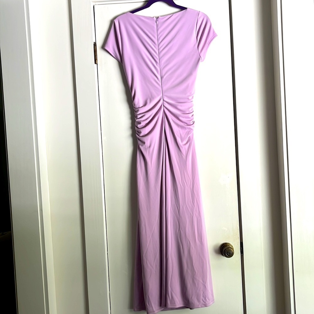 🆕 Cinq á Sept Janis Midi Dress in Lavender Size 6 - Picture 6 of 11